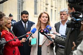 PM Lecornu Meets With Ecologist Party Heads - Paris