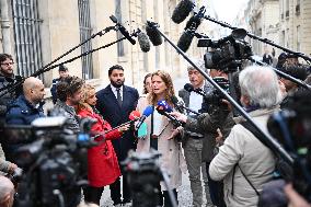 PM Lecornu Meets With Ecologist Party Heads - Paris