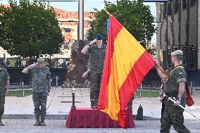King Felipe Visits The Logistics Academy Of The Spanish Army - Calatayud
