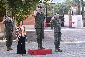 King Felipe Visits The Logistics Academy Of The Spanish Army - Calatayud