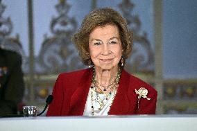 Queen Sofía At Social Awards of the Mapfre Foundation Presentation - Madrid