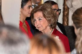 Queen Sofía At Social Awards of the Mapfre Foundation Presentation - Madrid