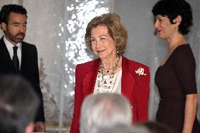 Queen Sofía At Social Awards of the Mapfre Foundation Presentation - Madrid