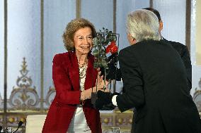 Queen Sofía At Social Awards of the Mapfre Foundation Presentation - Madrid