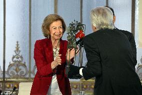 Queen Sofía At Social Awards of the Mapfre Foundation Presentation - Madrid
