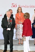 Queen Sofía At Social Awards of the Mapfre Foundation Presentation - Madrid