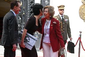 Queen Sofía At Social Awards of the Mapfre Foundation Presentation - Madrid