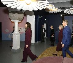 Islannin presidenttipari valtiovierailulla Suomessa