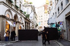 The Devil Wears Prada 2 Filming - Milan