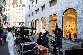 The Devil Wears Prada 2 Filming - Milan