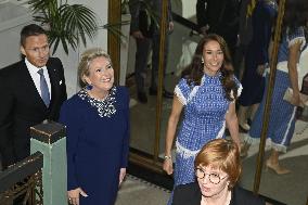 Islannin presidenttipari valtiovierailulla Suomessa