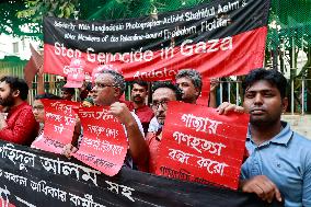 Solidarity Rally for the Palestine-bound Freedom Flotilla - Bangladesh