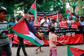 Solidarity Rally for the Palestine-bound Freedom Flotilla - Bangladesh