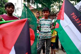 Solidarity Rally for the Palestine-bound Freedom Flotilla - Bangladesh