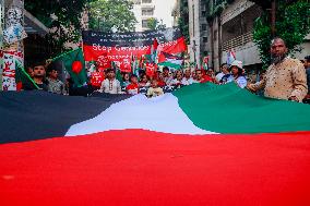 Solidarity Rally for the Palestine-bound Freedom Flotilla - Bangladesh