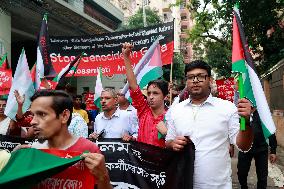 Solidarity Rally for the Palestine-bound Freedom Flotilla - Bangladesh