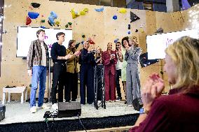 Queen Maxima Launches In Je Bol - Utrecht