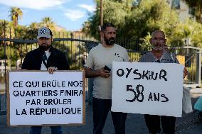 Tribute to The Victims of The Shooting on 3 October 2025 in Les Moulins - Nice