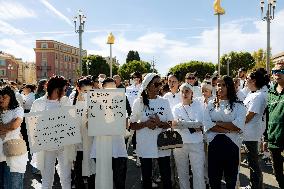 Tribute to The Victims of The Shooting on 3 October 2025 in Les Moulins - Nice