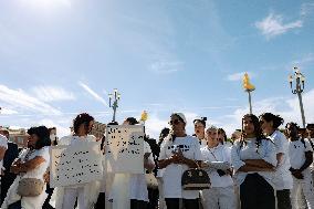 Tribute to The Victims of The Shooting on 3 October 2025 in Les Moulins - Nice