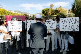 Tribute to The Victims of The Shooting on 3 October 2025 in Les Moulins - Nice