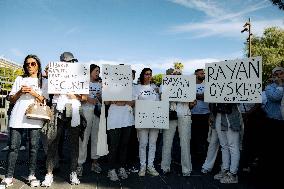 Tribute to The Victims of The Shooting on 3 October 2025 in Les Moulins - Nice