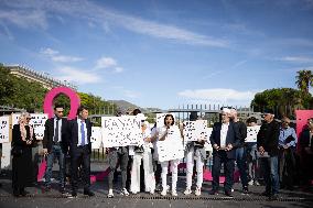 Tribute to The Victims of The Shooting on 3 October 2025 in Les Moulins - Nice