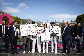 Tribute to The Victims of The Shooting on 3 October 2025 in Les Moulins - Nice