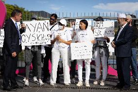 Tribute to The Victims of The Shooting on 3 October 2025 in Les Moulins - Nice