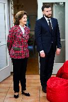 QUEEN SILVIA VISITS SILVIAHEMMET