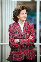 QUEEN SILVIA VISITS SILVIAHEMMET