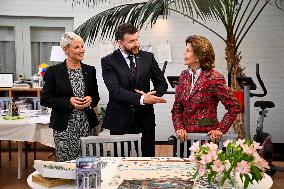 QUEEN SILVIA VISITS SILVIAHEMMET