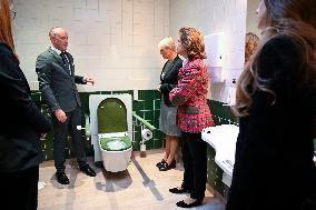 QUEEN SILVIA VISITS SILVIAHEMMET