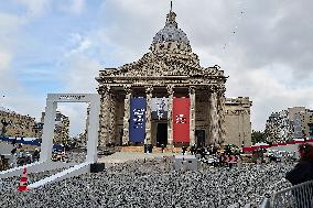 Preparation and Rehearsal for The Tribute to Robert Badinter - Paris