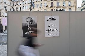 Preparation and Rehearsal for The Tribute to Robert Badinter - Paris