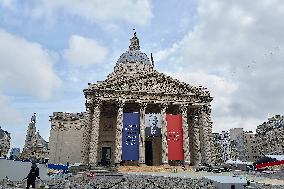Preparation and Rehearsal for The Tribute to Robert Badinter - Paris