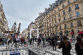 Preparation and Rehearsal for The Tribute to Robert Badinter - Paris