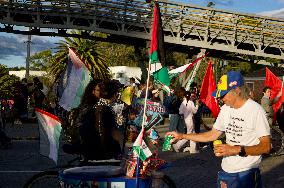 Pro-Palestine Demonstrations on the Two-year Israel Attack by Hamas