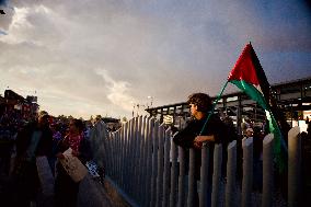Pro-Palestine Demonstrations on the Two-year Israel Attack by Hamas