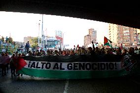 Pro-Palestine Demonstrations on the Two-year Israel Attack by Hamas