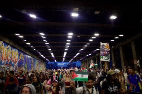 Pro-Palestine Demonstrations on the Two-year Israel Attack by Hamas