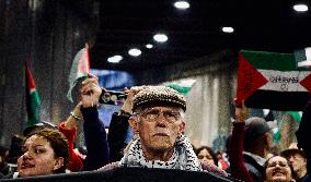 Pro-Palestine Demonstrations on the Two-year Israel Attack by Hamas