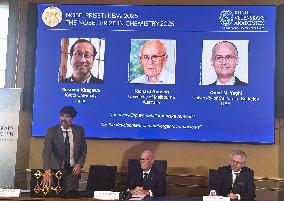 Nobel Prize announcement