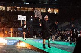 Runway For The Association Debout En Bouts At Roland-Garros