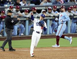 Baseball: Division Series between Phillies and Dodgers