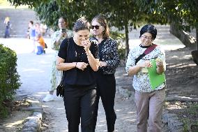CROWN PRINCESS IN OSAKA CASTLE PARK