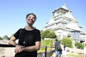 CROWN PRINCESS IN OSAKA CASTLE PARK