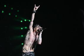 Yungblud performs at the Adidas Arena - Paris