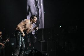 Yungblud performs at the Adidas Arena - Paris