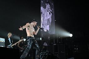 Yungblud performs at the Adidas Arena - Paris
